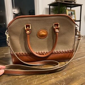 Vintage Dooney & Bourke Pebbled Leather Bag